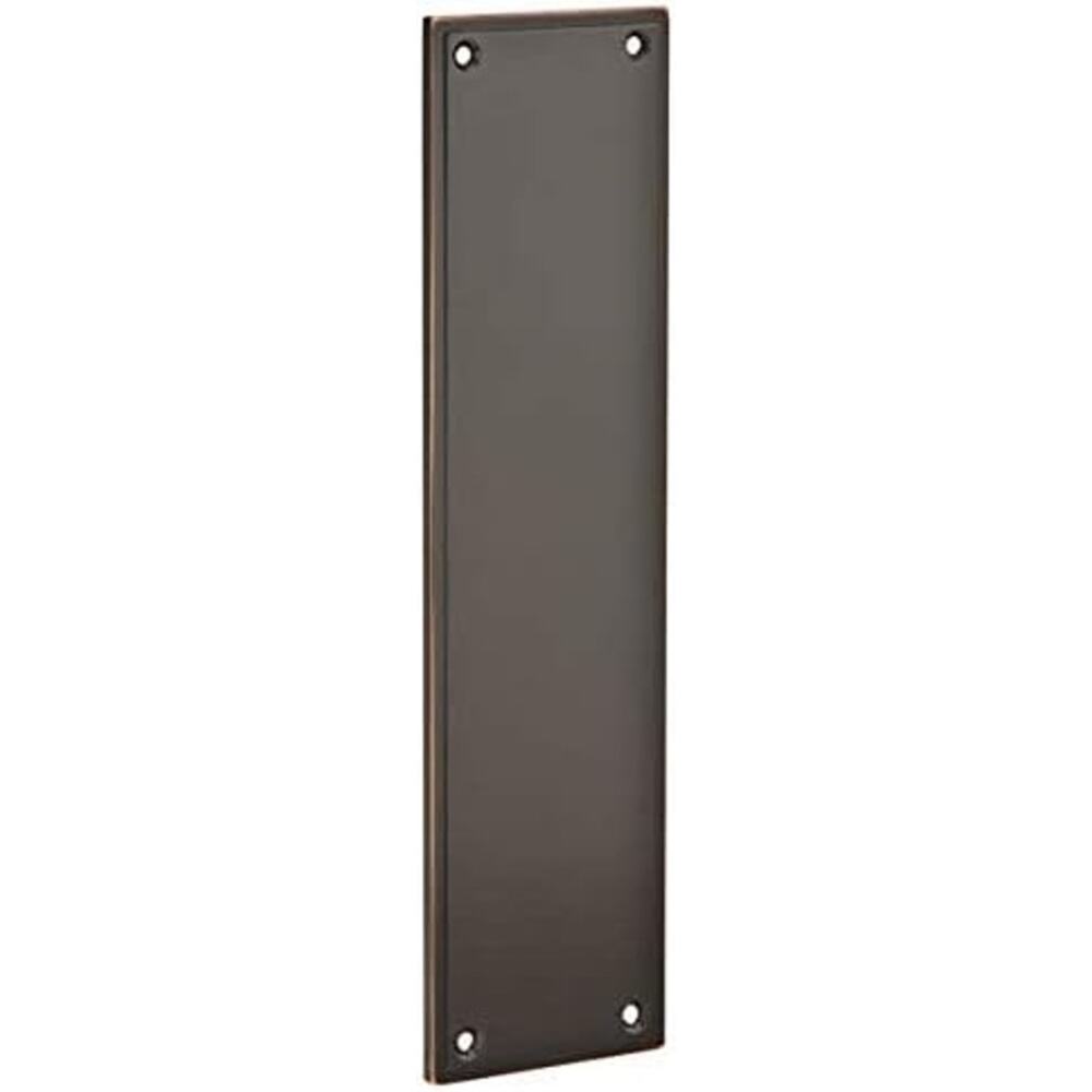 Emtek 86436 3 Inch x 12 Inch Modern Push Plate, Oil Rubbed Bronze